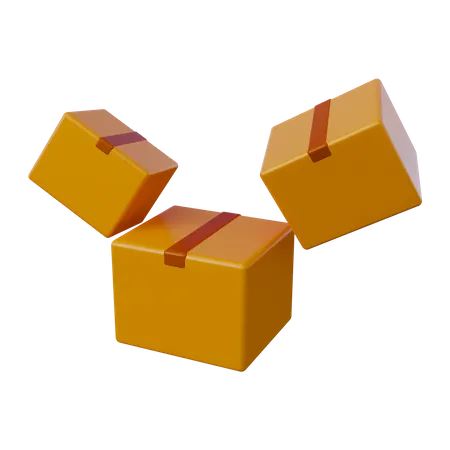 Packing Boxs  3D Icon