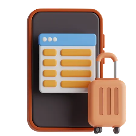 Packing List  3D Icon