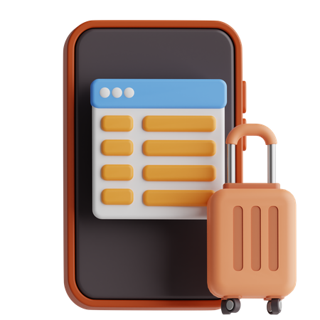 Packing List  3D Icon