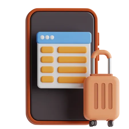 Packing List  3D Icon