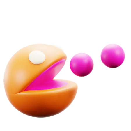 Pacman  3D Icon