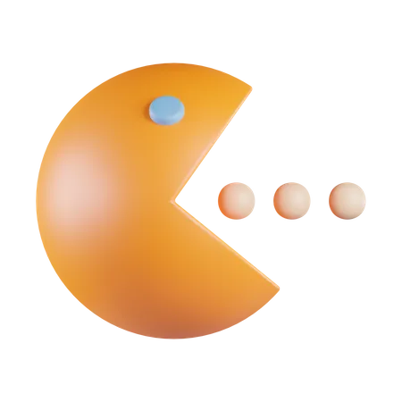 Pacman  3D Icon