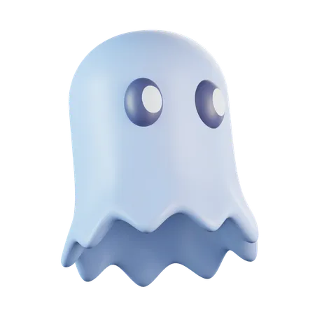 Pacman Ghost  3D Icon