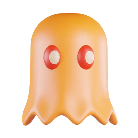 Pacman Ghost  3D Icon