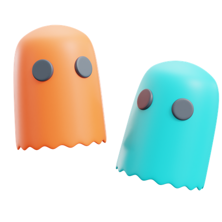 Pacman Ghost  3D Icon