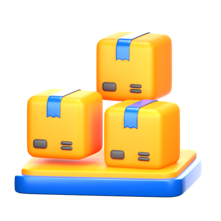 Caixa de pacote  3D Icon