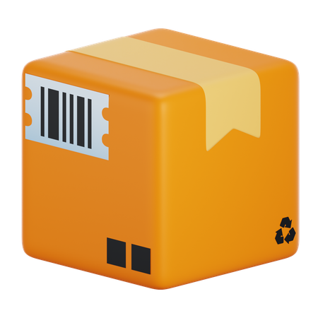Caixa de pacote  3D Icon