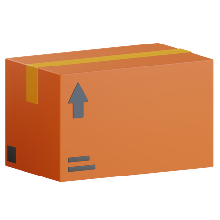 Caixa de pacote  3D Icon