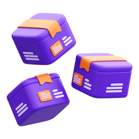 Caixa de pacote  3D Icon