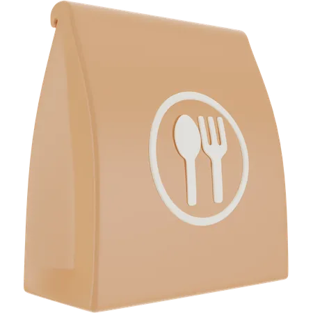 Pacote de comida  3D Icon