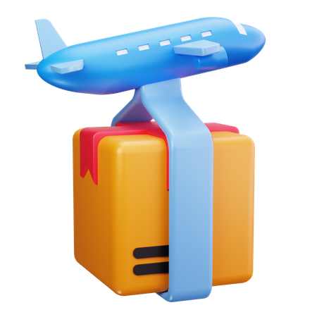 Pacote de avião  3D Icon