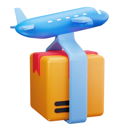 Pacote de avião  3D Icon