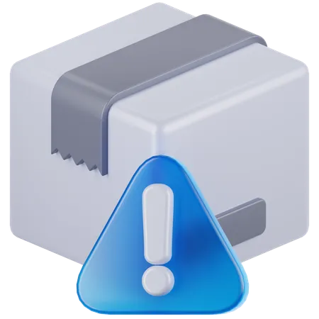 Pacote de aviso  3D Icon