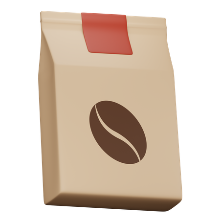 Pacote de café  3D Icon