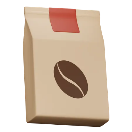 Pacote de café  3D Icon