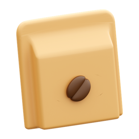 Pacote de café  3D Icon
