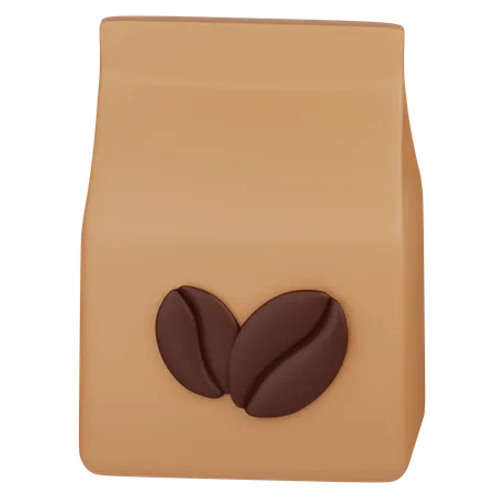 Pacote de café  3D Icon