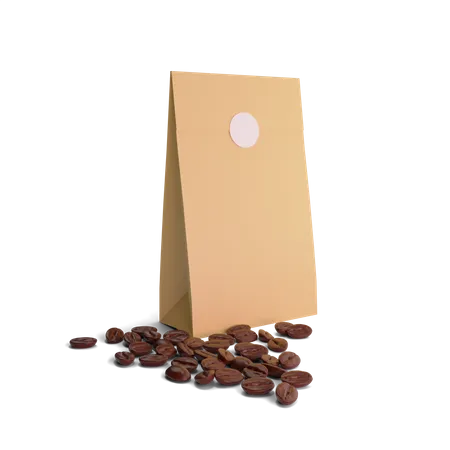 Pacote de café  3D Icon