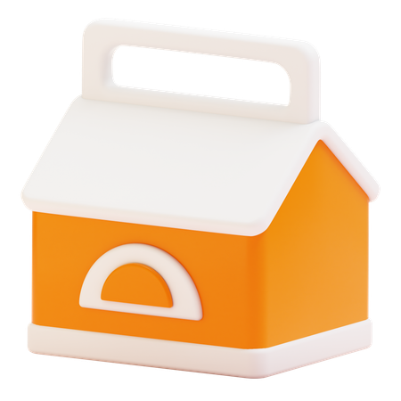 Pacote de comida  3D Icon