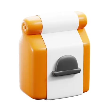 Pacote de comida  3D Icon