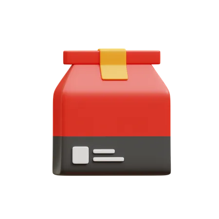 Pacote de comida  3D Icon