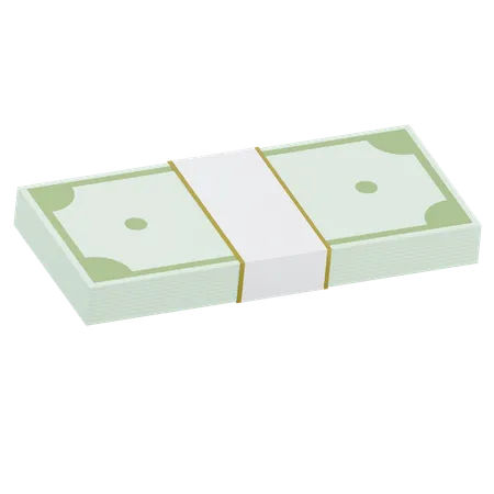 Pacote de dinheiro  3D Icon