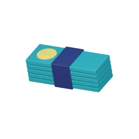 Pacote de dinheiro  3D Icon