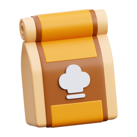 Pacote de entrega de comida  3D Icon
