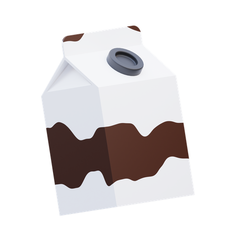 Pacote de leite  3D Icon