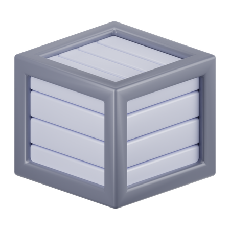 Pacote de madeira  3D Icon