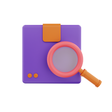 Pacote de pesquisa  3D Icon