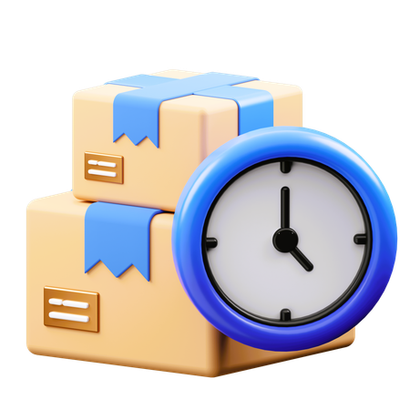 Pacote de tempo  3D Icon