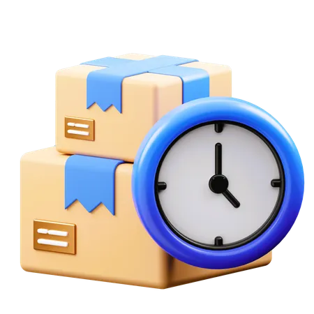 Pacote de tempo  3D Icon