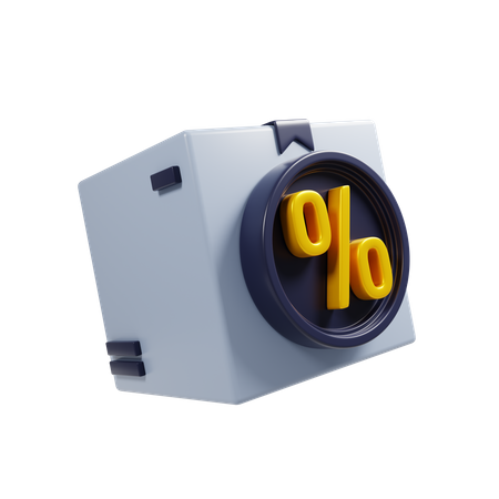 Desconto de pacote  3D Icon