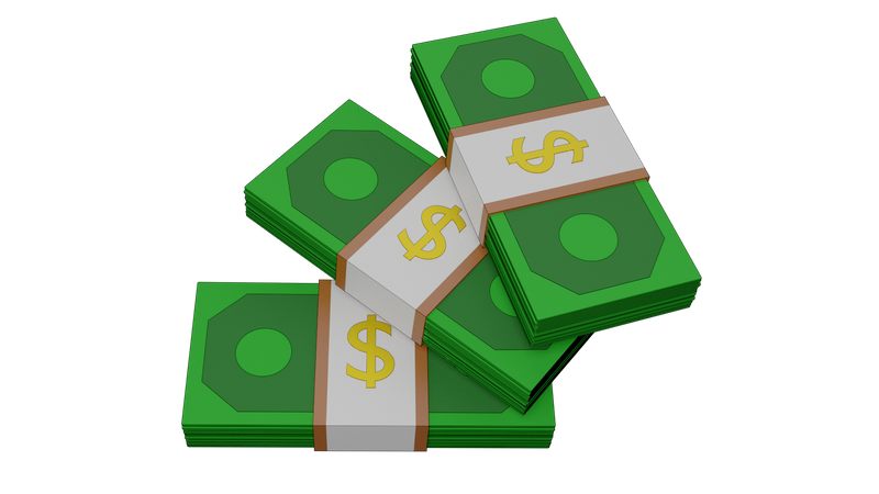 Dólar  3D Icon