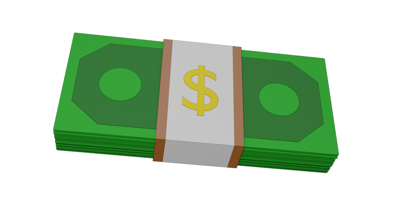 Dólar  3D Icon