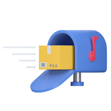 Pacote pós-entrega  3D Icon