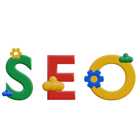 Pacote SEO  3D Illustration