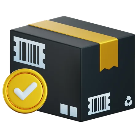 Pacote verificado  3D Icon