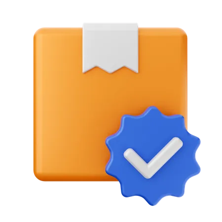 Pacote verificado  3D Icon