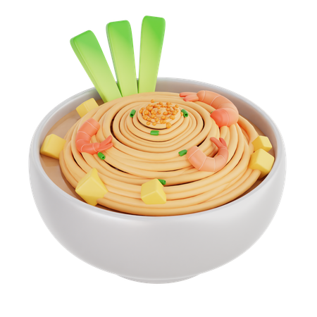 Almofada tailandesa  3D Icon