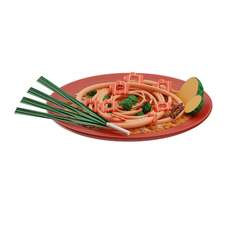 Pad Thai  3D Icon