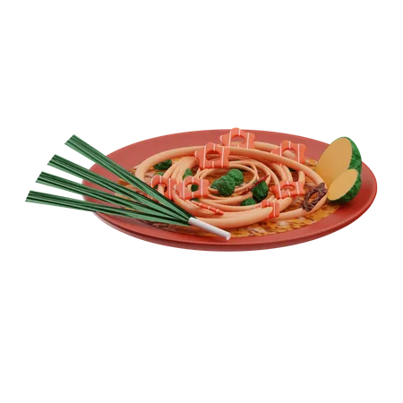 Pad Thai  3D Icon