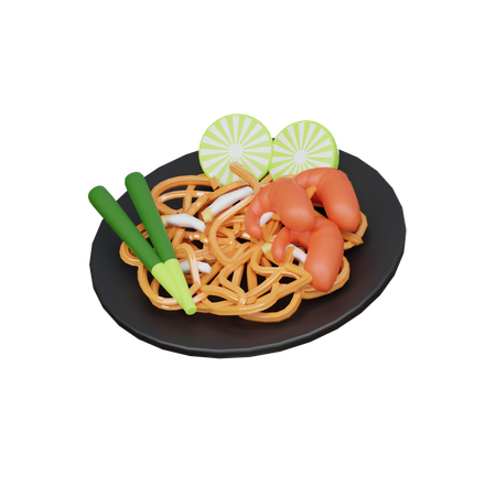 Pad Thai  3D Icon