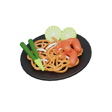 Pad Thai  3D Icon