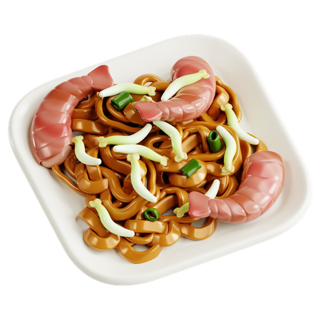 Pad Thai  3D Icon