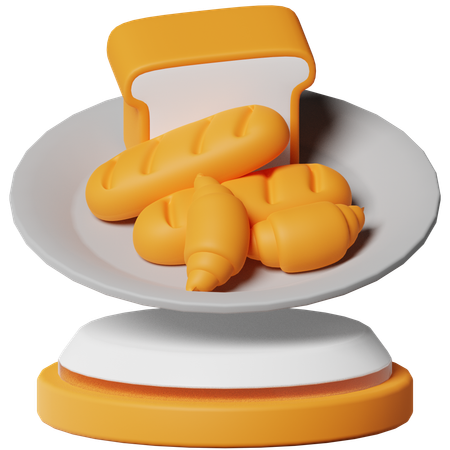 Padaria  3D Icon