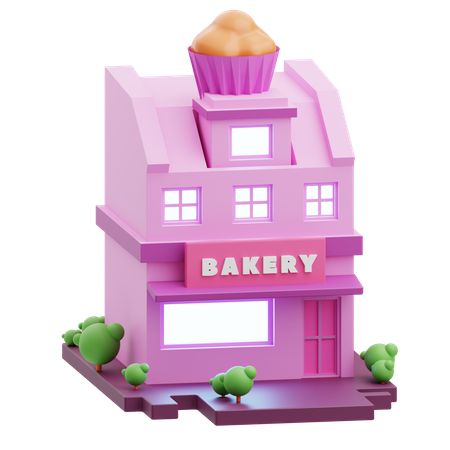 Padaria  3D Illustration