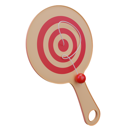 Paddle Ball 3D Icon