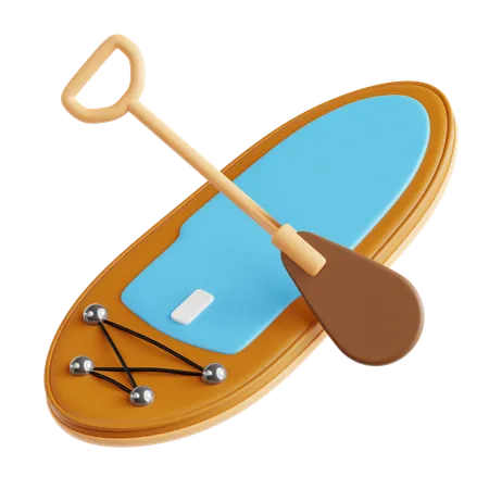 Paddle Board  3D Icon